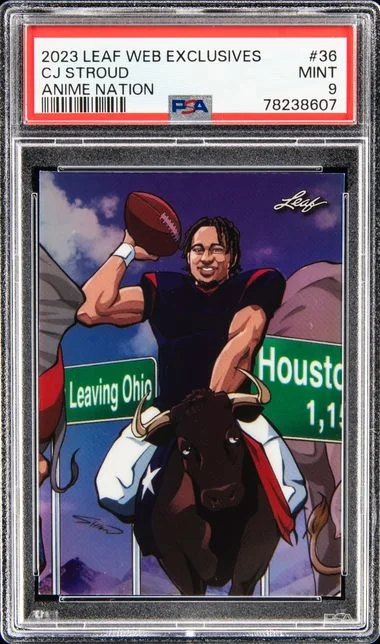 2023 Leaf Cj Stroud Web Exclusives Anime Nation #36 card image