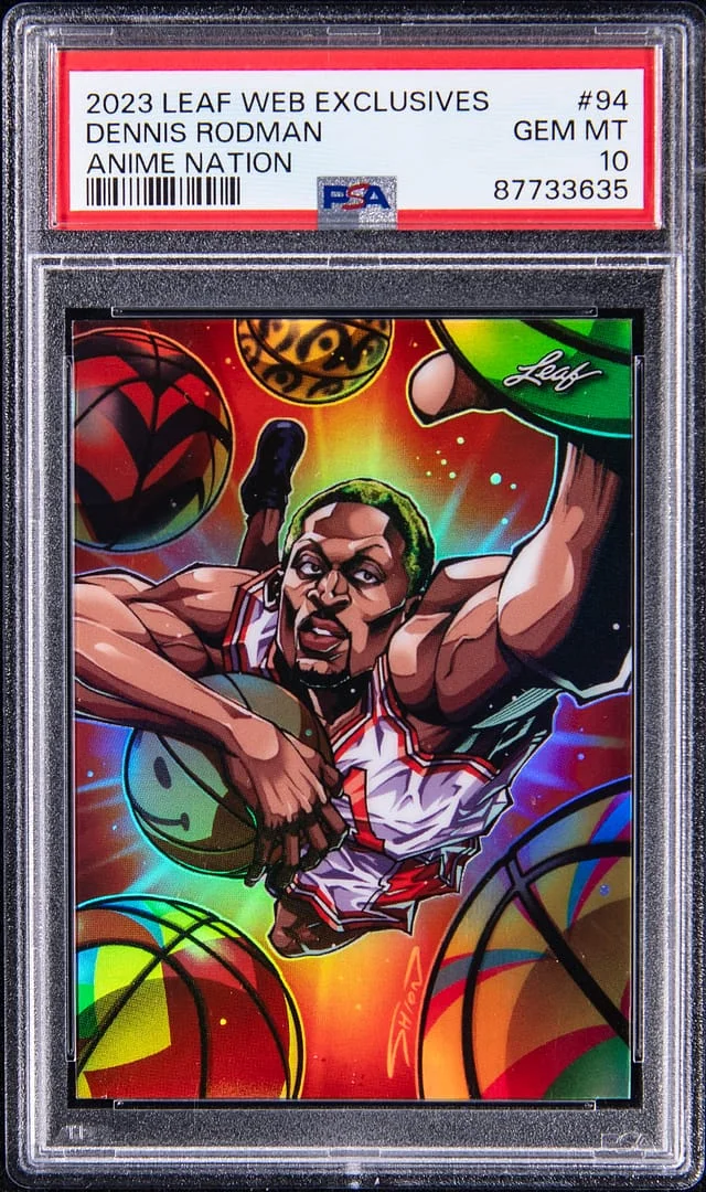 2023 Leaf Dennis Rodman Web Exclusives Anime Nation #94 card image