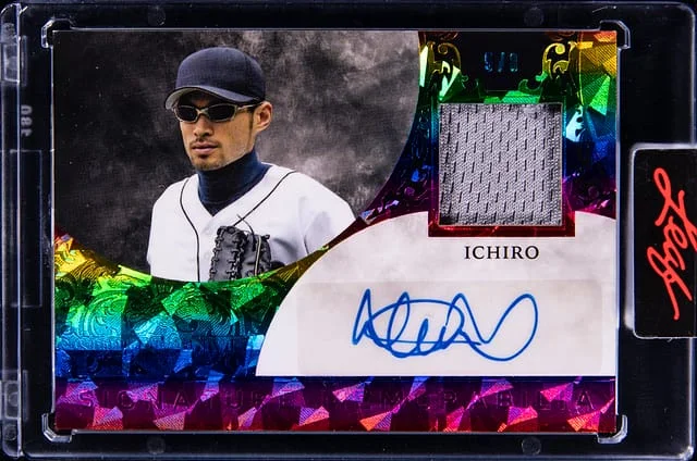 2023 Leaf Ichiro Superlative Signature Memorabilia #SM-I1 card image
