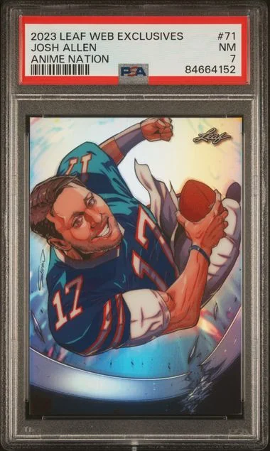 2023 Leaf Josh Allen Web Exclusives Anime Nation #71 card image