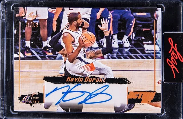2023 Leaf Kevin Durant Art of Sport Action Art #AA-KD1 card image