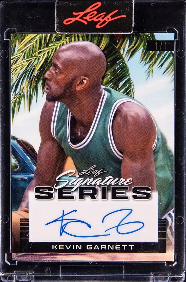 2023 Leaf Signature Series Kevin Garnett #BA-KG1 card image
