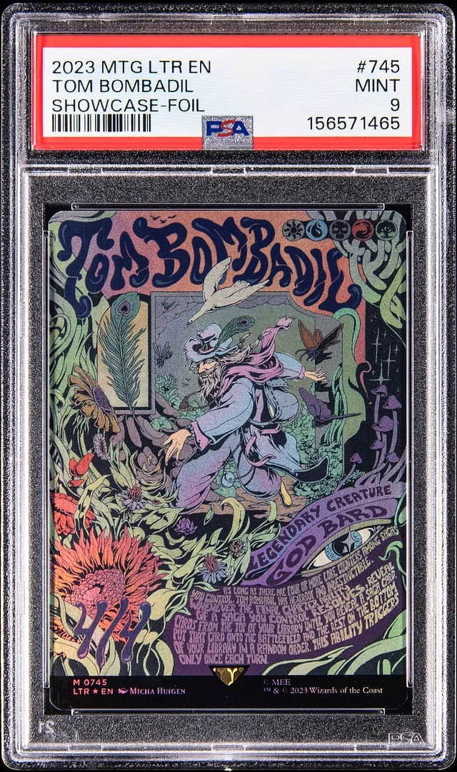 2023 Magic: The Gathering Lord of the Rings Showcase Foil Tom Bombadil #745 card image