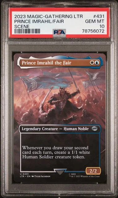 2023 Magic The Gathering Lord of the Rings Tales Of Middle-Earth Scene Prince Imrahil The Fair #431 card image