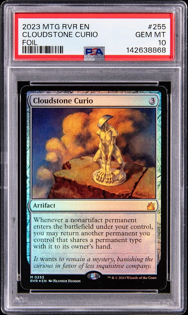 2023 Magic: The Gathering Ravnica Remastered Foil Cloudstone Curio #255 card image