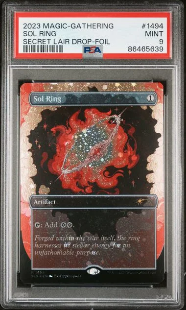 2023 Magic The Gathering Secret Lair Drop Foil Sol Ring #1494 card image