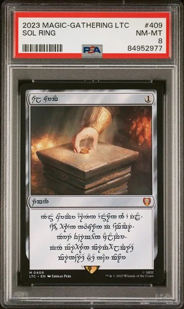 2023 Magic The Gathering Tales Of Middle-Earth Commander Sol Ring #409 card image