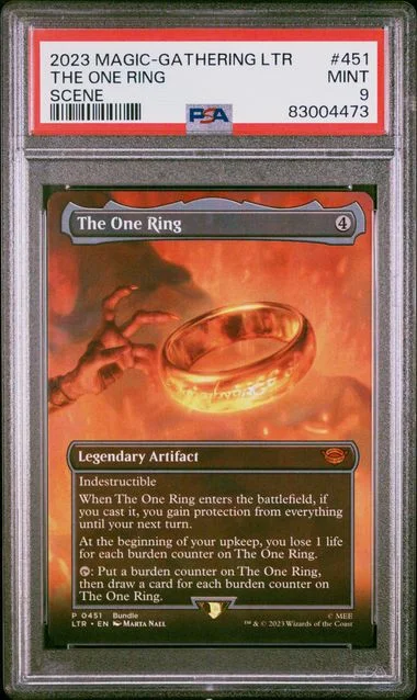 2023 Magic The Gathering Tales Of Middle-Earth Scene The One Ring #451 card image