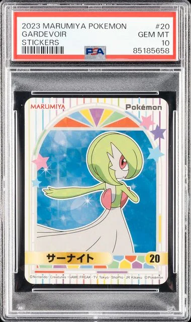 2023 Marumiya Pokemon Stickers Gardevoir #20 card image