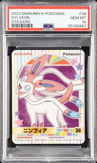 2023 Marumiya Pokemon Stickers Sylveon #36 card image