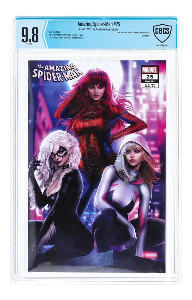 2023 Marvel) - CBCS Big Time Collectibles Exclusive #9.8 card image
