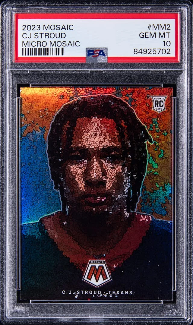 2023 Mosaic CJ Stroud Micro Mosaic #MM-2 card image