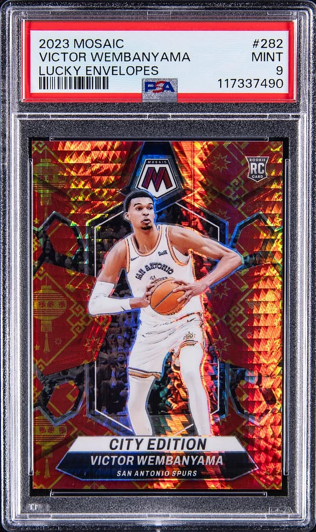 2023 Mosaic Victor Wembanyama Lucky Envelopes #282 card image