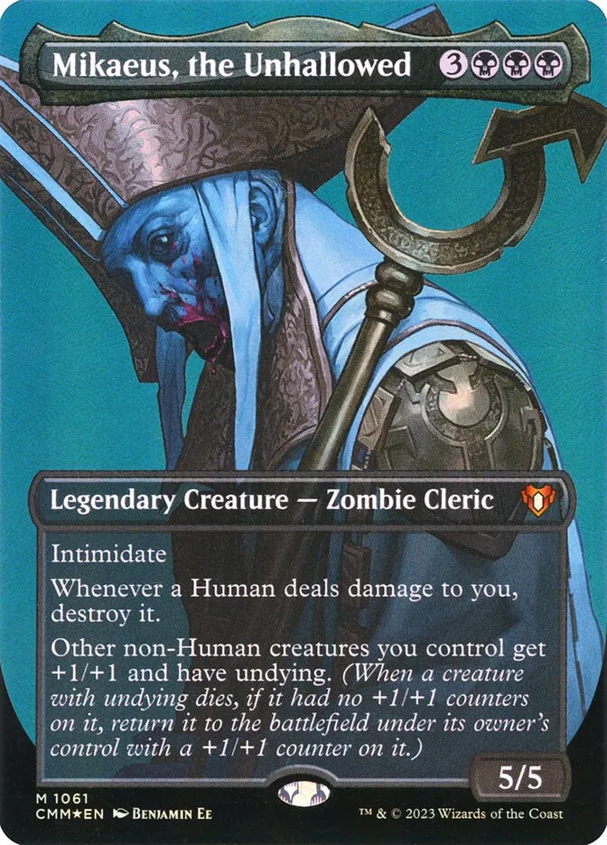 2023 Commander Masters Mikaeus, the Unhallowed #1061 mythic card image