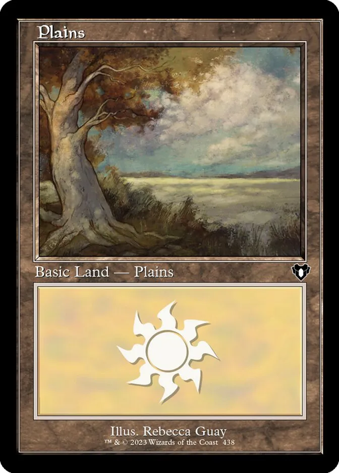 2023 Commander Masters Plains common #438 common card image