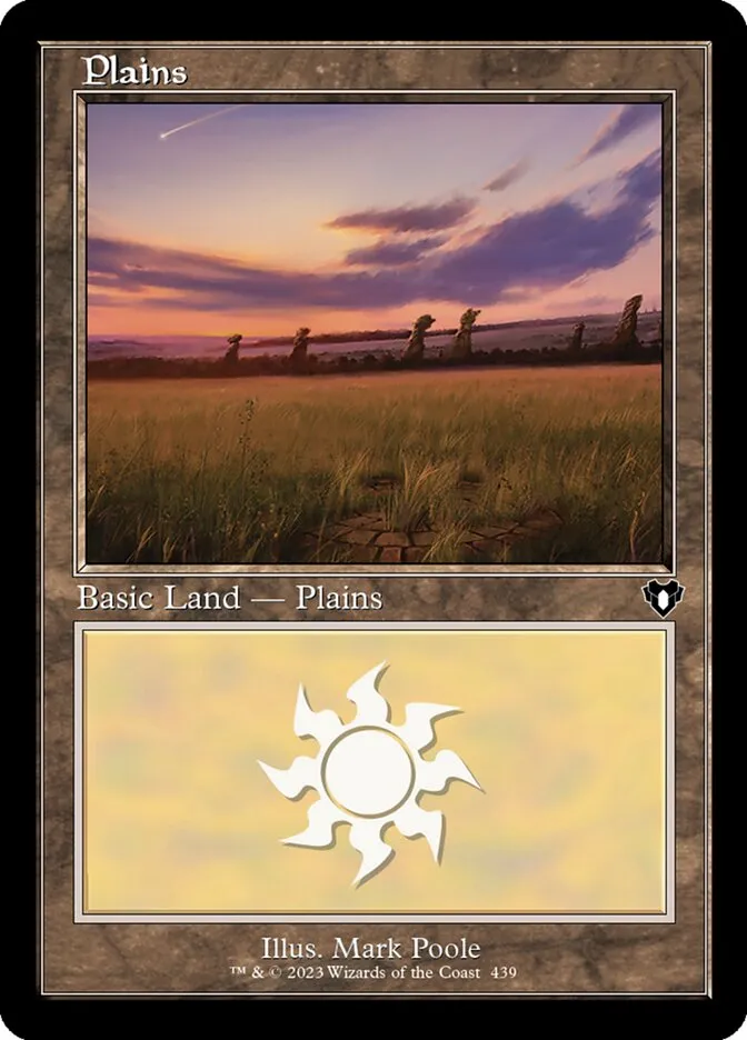 2023 Commander Masters Plains common #439 common card image