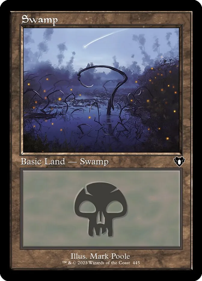 2023 Commander Masters Swamp common #445 common card image