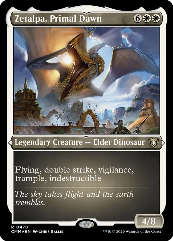 2023 Commander Masters Zetalpa, Primal Dawn #478 rare card image