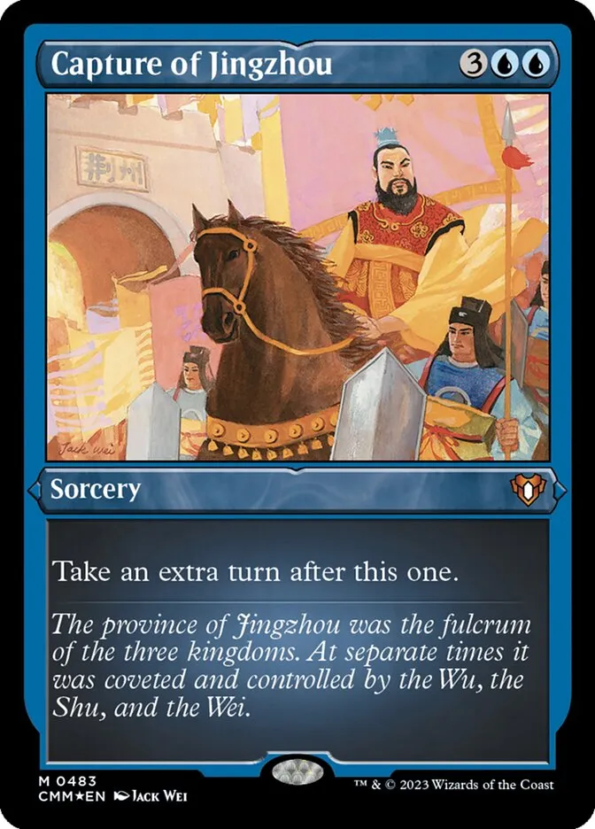 2023 Commander Masters Capture of Jingzhou #483 mythic card image