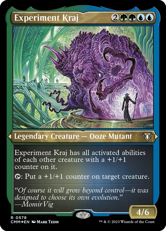 2023 Commander Masters Experiment Kraj #578 rare card image