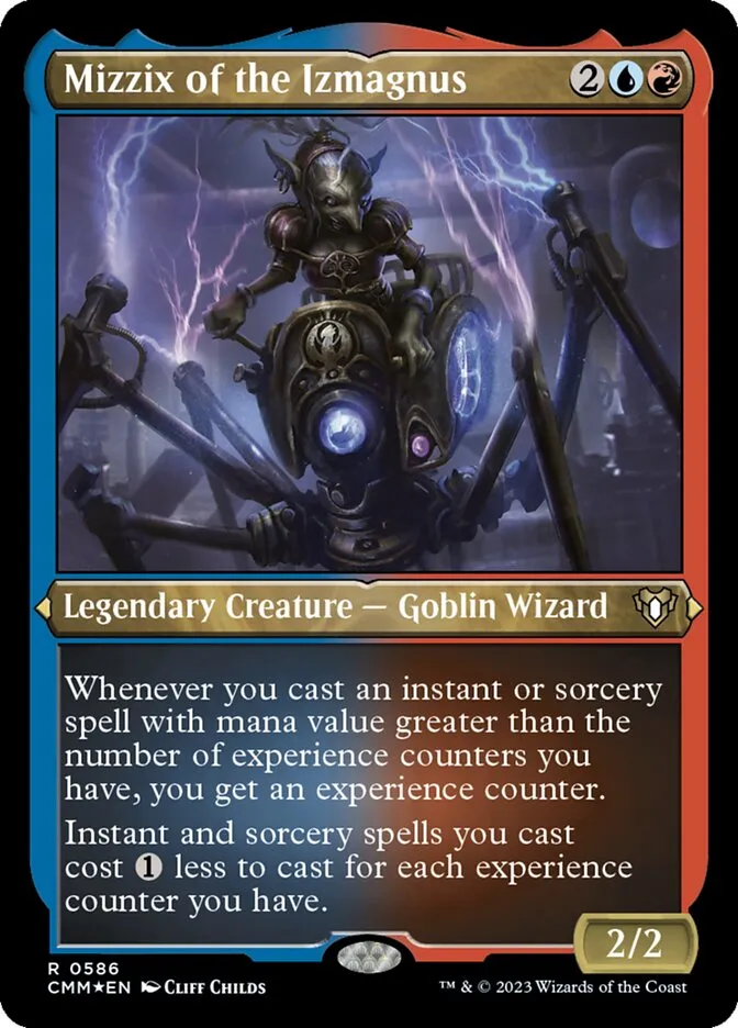2023 Commander Masters Mizzix of the Izmagnus #586 rare card image