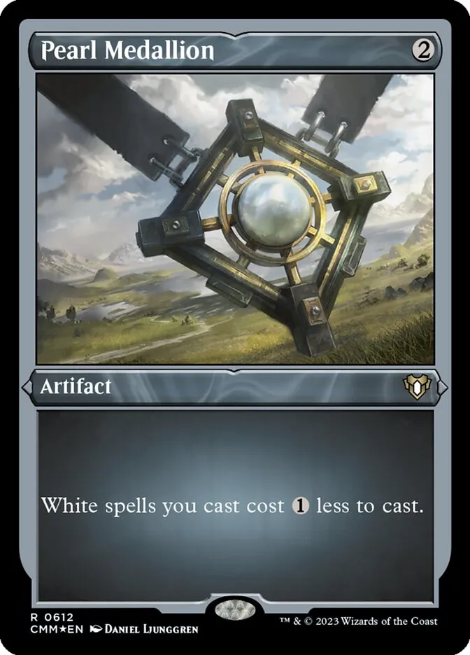 2023 Commander Masters Pearl Medallion #612 rare card image