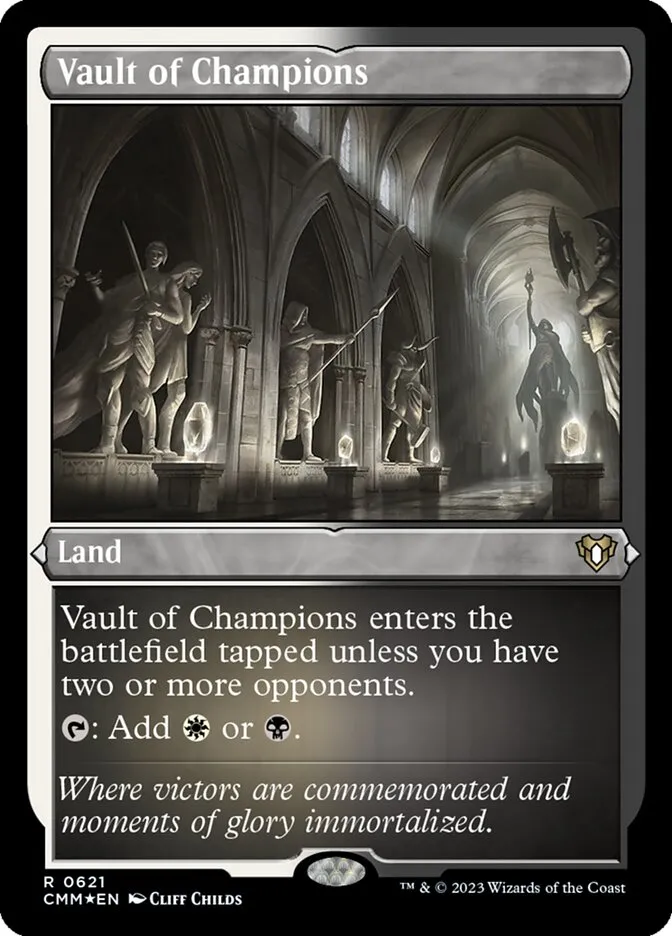 2023 Commander Masters Vault of Champions #621 rare card image