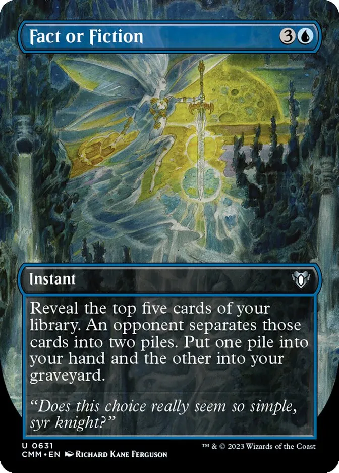 2023 Commander Masters Fact or Fiction uncommon #631 uncommon card image
