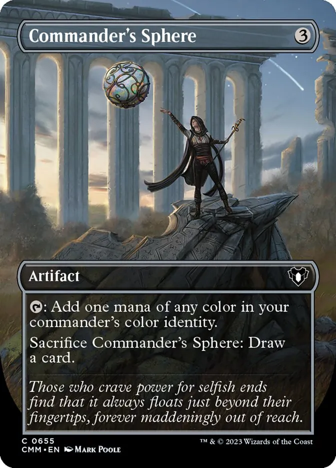 2023 Commander Masters Commander's Sphere common #655 common card image