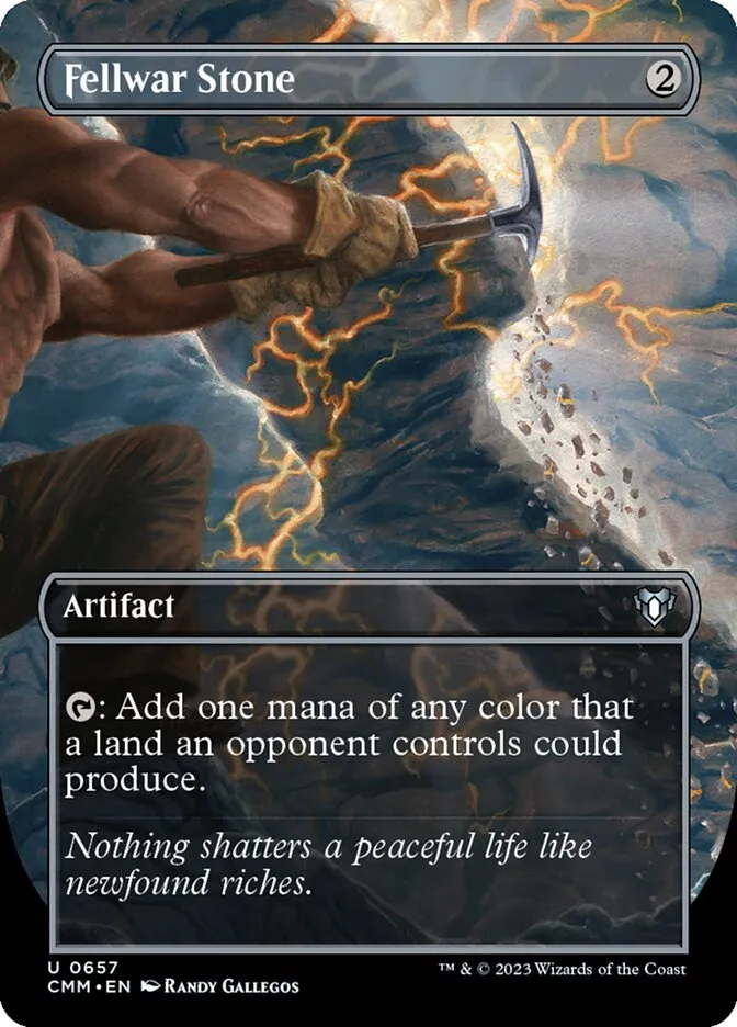 2023 Commander Masters Fellwar Stone uncommon #657 uncommon card image