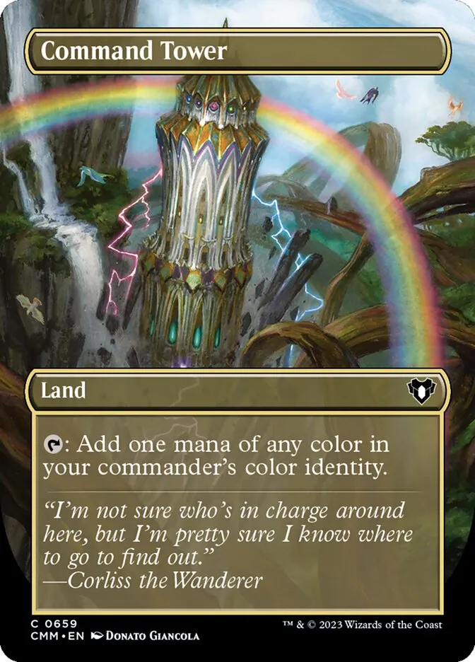2023 Commander Masters Command Tower common #659 common card image