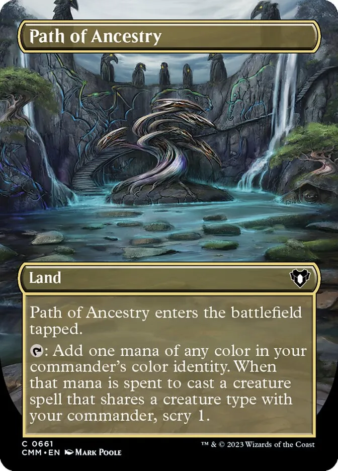 2023 Commander Masters Path of Ancestry #661 common card image