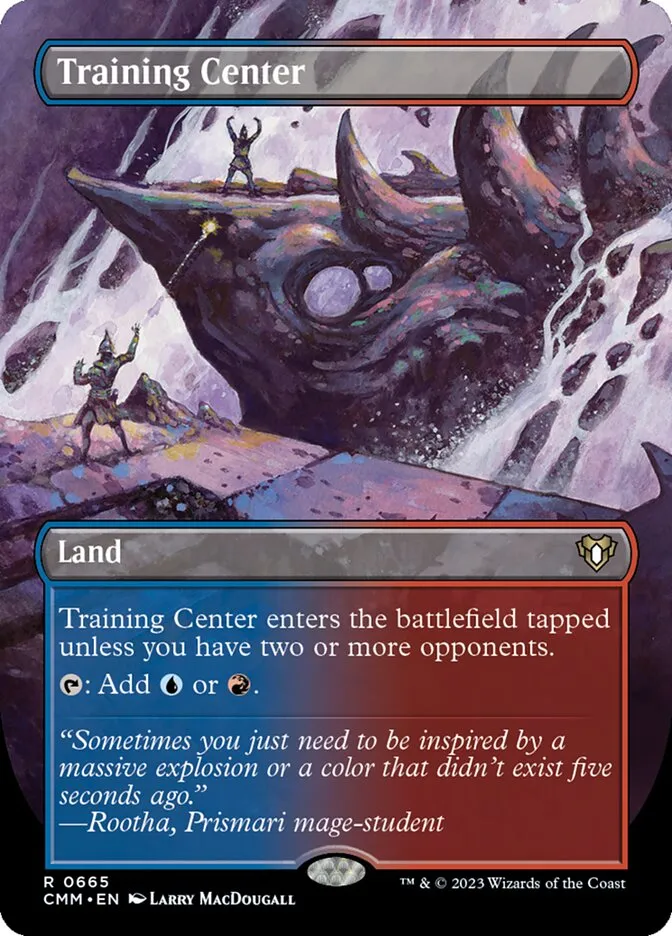 2023 Commander Masters Training Center #665 rare card image