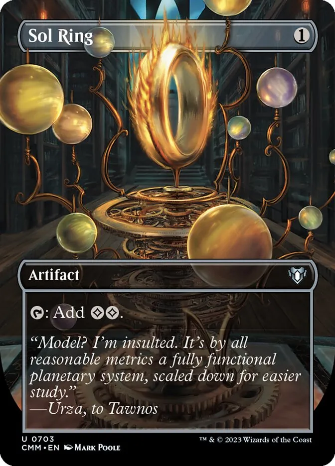 2023 Commander Masters Sol Ring uncommon #703 uncommon card image