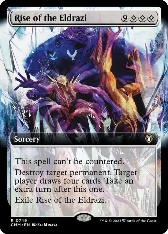 2023 Commander Masters Rise of the Eldrazi rare #749 rare card image