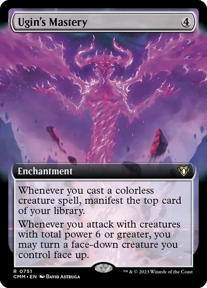 2023 Commander Masters Ugin's Mastery rare #751 rare card image