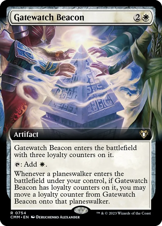 2023 Commander Masters Gatewatch Beacon #754 rare card image