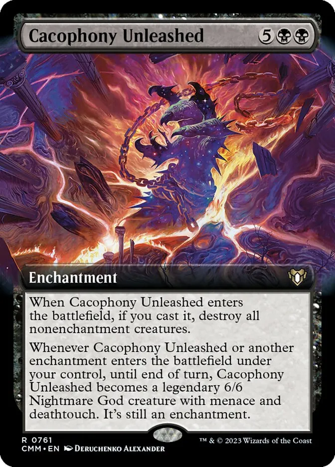 2023 Commander Masters Cacophony Unleashed #761 rare card image
