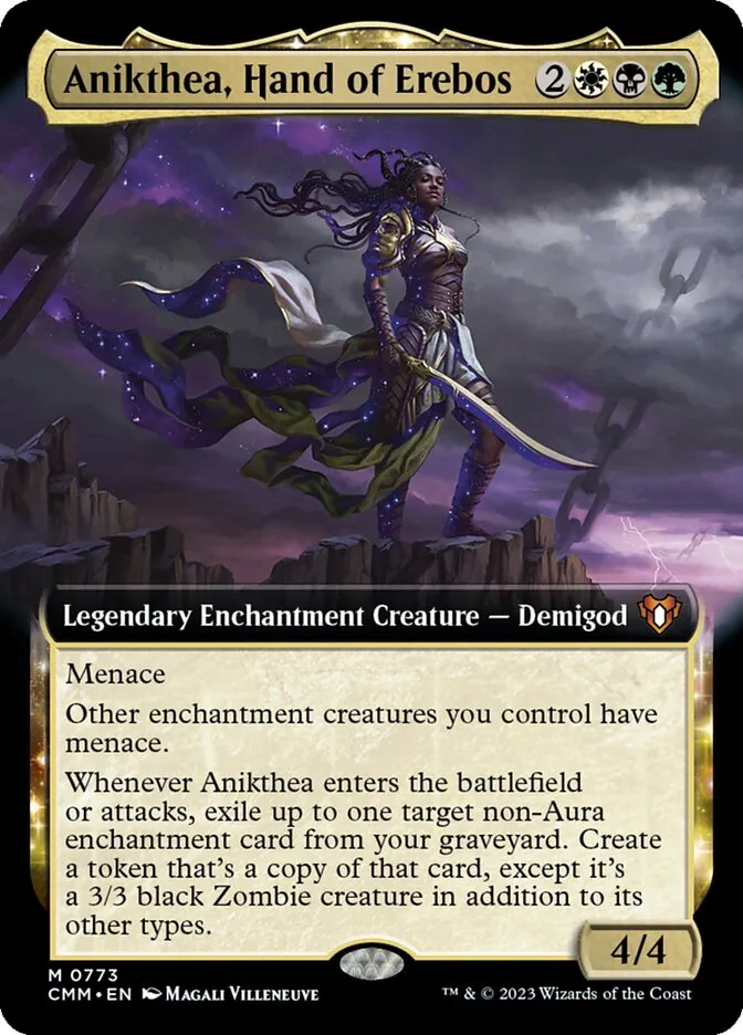 2023 Commander Masters Anikthea, Hand of Erebos #773 mythic card image