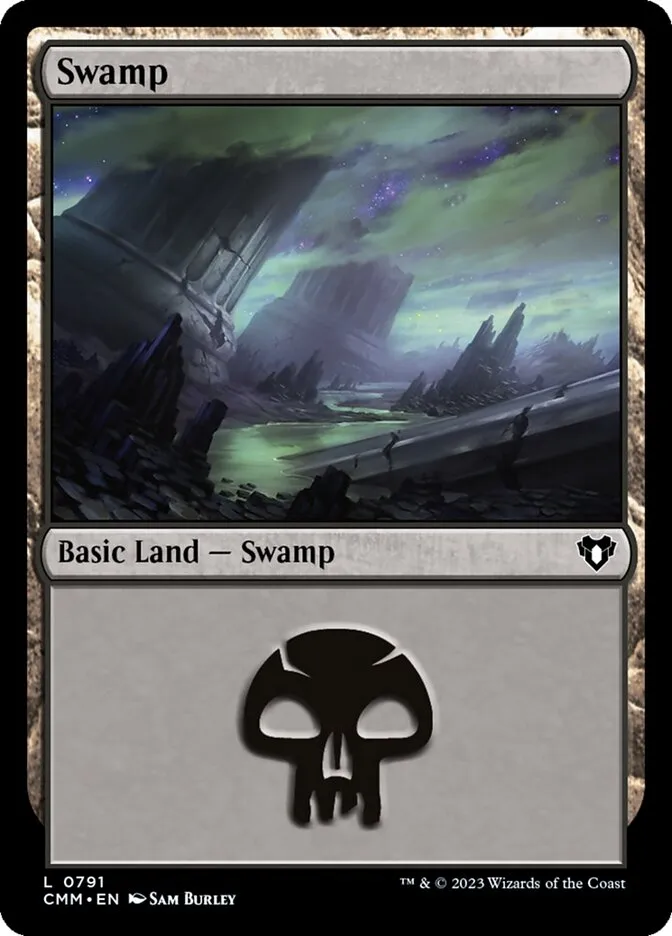 2023 Commander Masters Swamp common #791 common card image