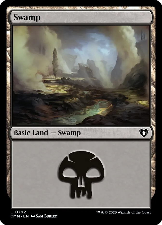 2023 Commander Masters Swamp common #792 common card image