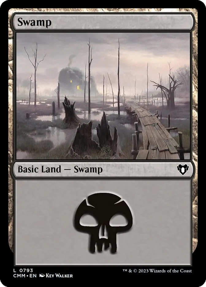 2023 Commander Masters Swamp common #793 common card image