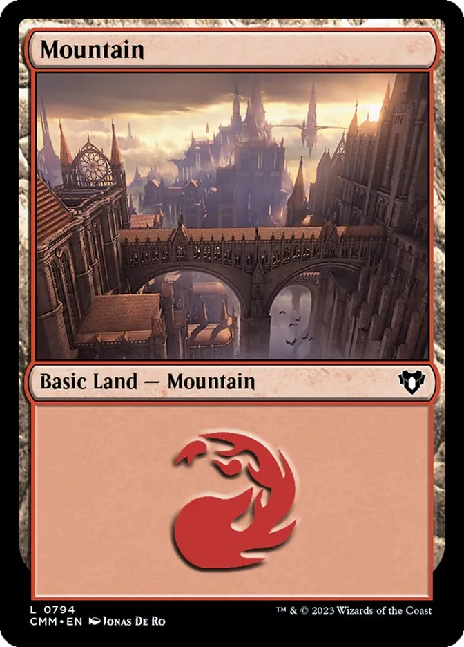 2023 Commander Masters Mountain common #794 common card image