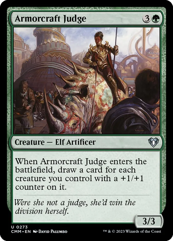 2023 Commander Masters Armorcraft Judge uncommon #273 uncommon card image