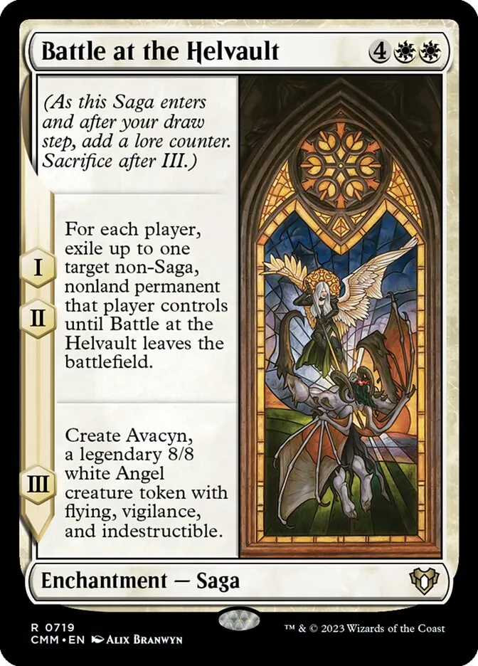 2023 Commander Masters Battle at the Helvault #719 rare card image