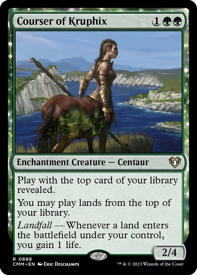 2023 Commander Masters Courser of Kruphix #888 rare card image