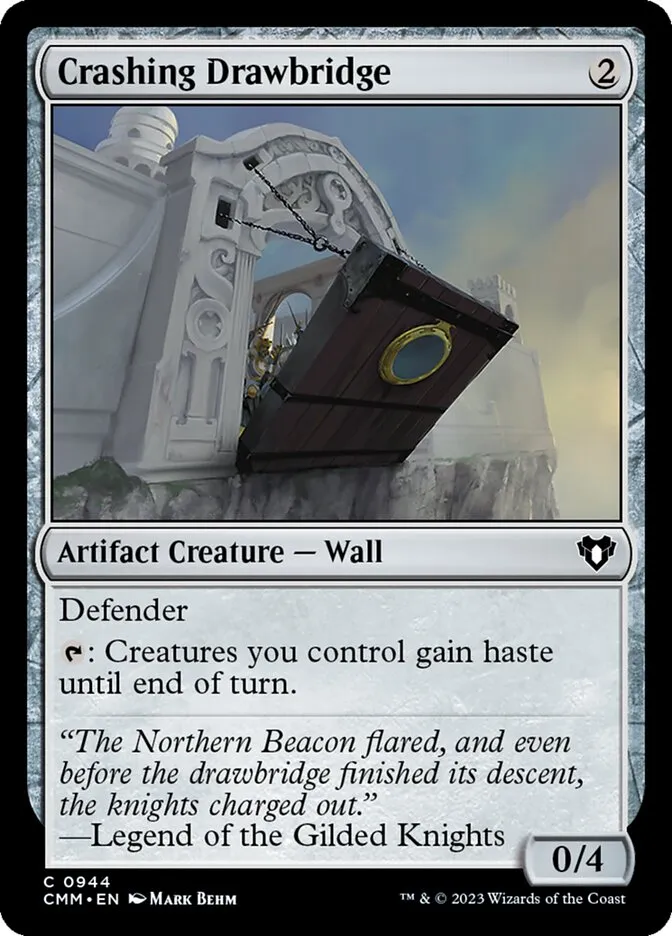 2023 Commander Masters Crashing Drawbridge common #944 common card image
