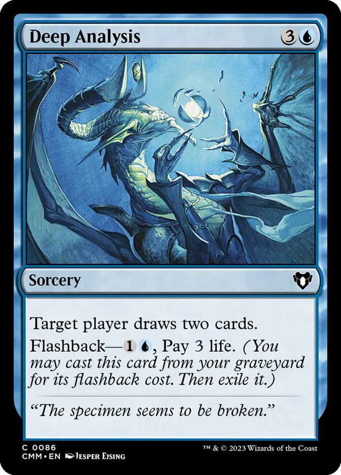 2023 Commander Masters Deep Analysis common #86 common card image