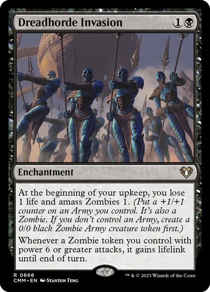 2023 Commander Masters Dreadhorde Invasion #866 rare card image