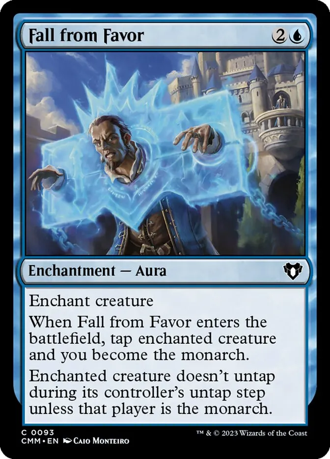 2023 Commander Masters Fall from Favor common #93 common card image